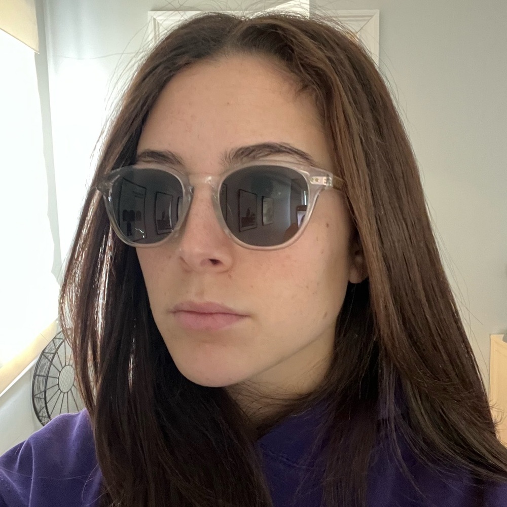 Stylish Clear Frame Sunglasses - image 5